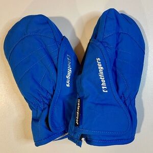 Hot Fingers: Zip In Slide Mitt Tots. Size Kids Medium 3-4. Preloved, great shape